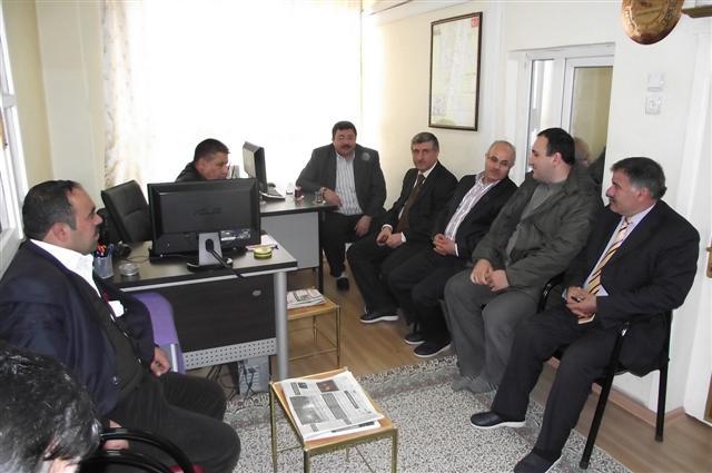 Akman'dan Gazeteciler Derneğine ziyaret