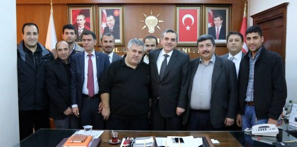 Gazetecilerden Beyazgül’e hayırlı olsun ziyareti