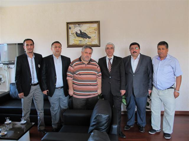 Gazetecilerden Kanyılmaz'a ziyaret