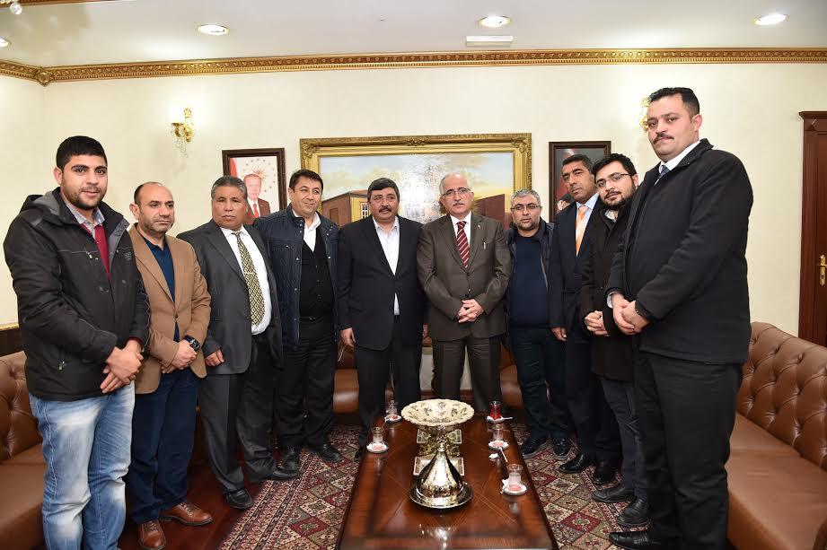 Şanlıurfa Gazeteciler Derneği’nden Vali Tuna’ya ziyaret