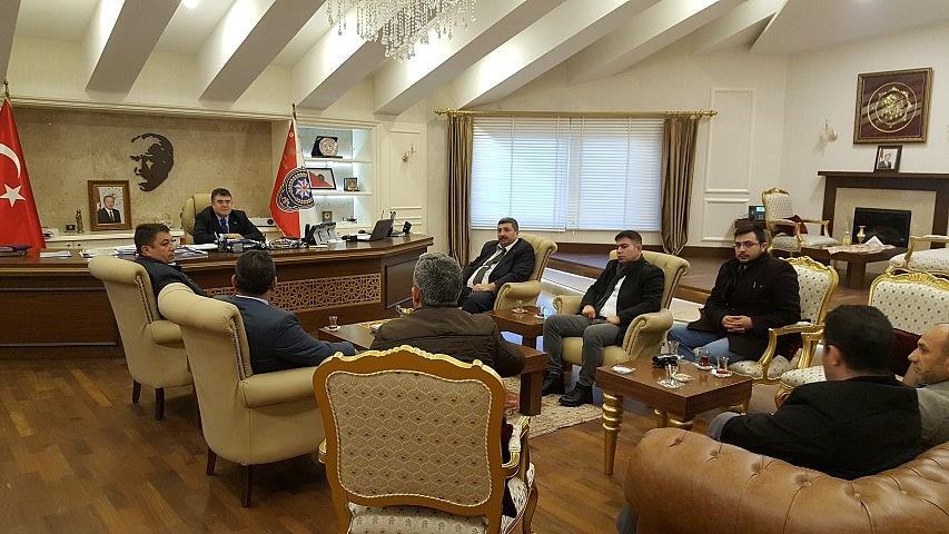 Gazetecilerden Tipioğlu’na ziyaret