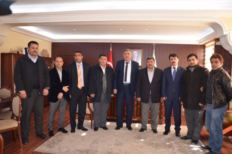 Gazetecilerden Rektör Taşaltın’a ziyaret