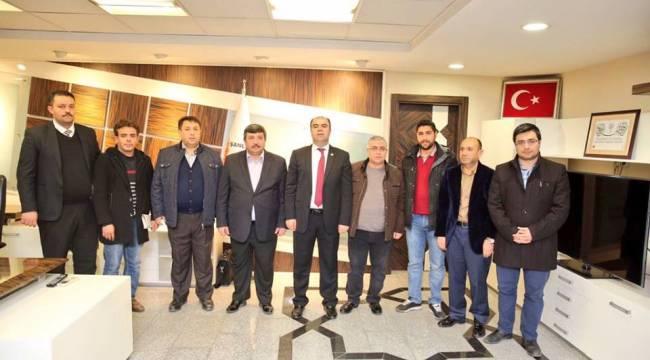 Gazeteciler Derneği'nden Çiftçi’ye ziyaret